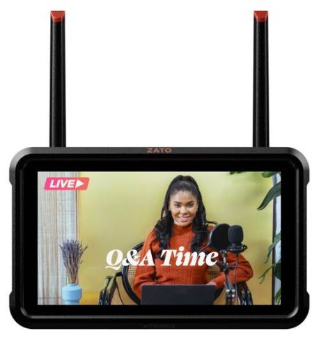 Atomos ZATO CONNECT Monitor y grabador de video conectado en red de 5.2" 1080p60