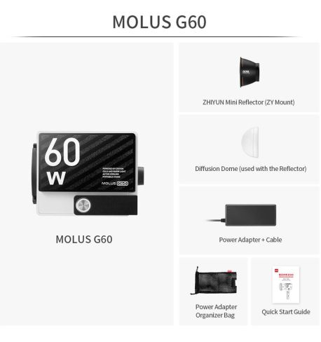 Zhiyun MOLUS G60 | Kit estándar | ZHED100
