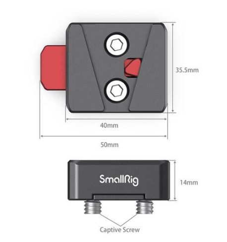 SmallRig Kit Mini V-Lock Assembly MD2801