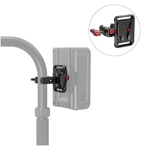 SmallRig Placa de batería Mini V-Lock con abrazadera en forma de garra 2989 | SROA310