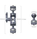 SmallRig Brazo mágico con cabezas de bola dobles (tornillos de 1/4"-20) 3873 | D223851