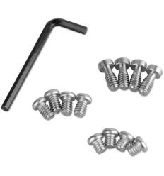 SmallRig Tornillos hexagonales de 1/4"-20 con llave (paquete de 12) 1713 | D158711