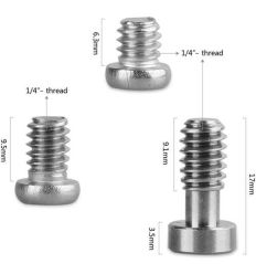 SmallRig Tornillos hexagonales de 1/4"-20 con llave (paquete de 12) 1713 | D158711 2