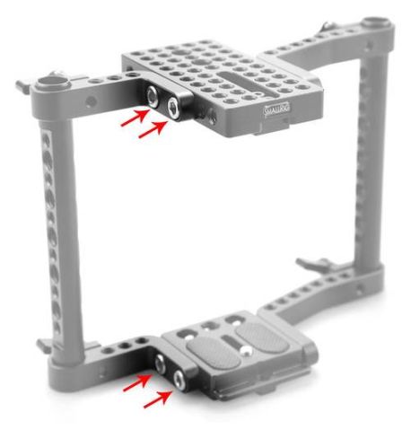 SmallRig Tornillos hexagonales de 1/4"-20 con llave (paquete de 12) 1713 | D158711