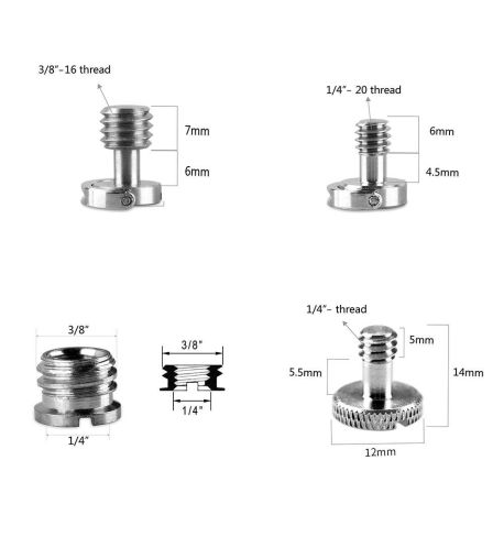 SmallRig Paquete de tornillos (8 piezas) 1074B | D162441