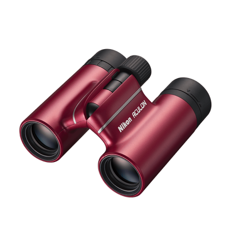 Nikon Prismáticos Aculon T02 10x21 (ROJO)