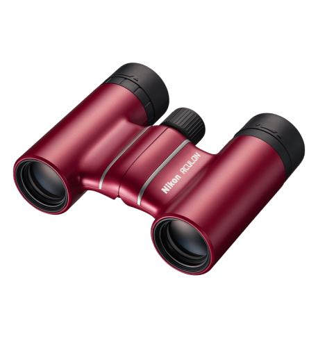 Nikon Prismáticos Aculon T02 10x21 (ROJO)
