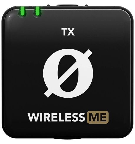 RODE Wireless ME | Sistema de micrófono inalámbrico digital compacto (2,4 GHz, negro)