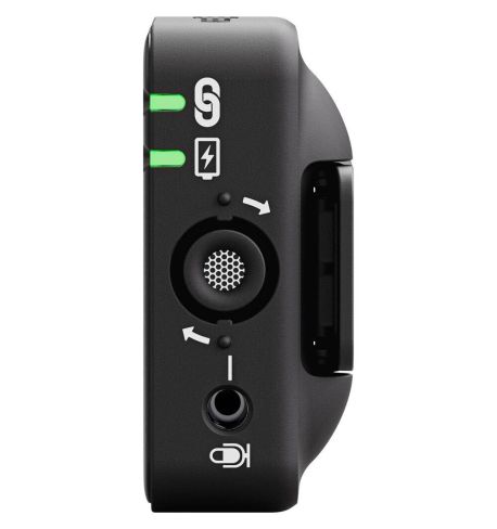 RODE Wireless ME | Sistema de micrófono inalámbrico digital compacto (2,4 GHz, negro)