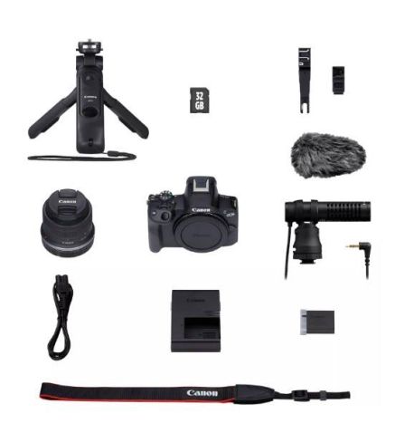 CANON  EOS R50 + RFS 18-45mm CREATOR KIT | Black | 5811C035