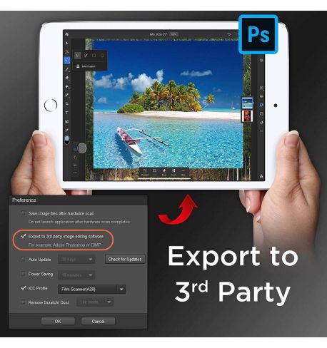 Plustek Escáner OpticFilm 135i