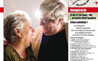Foto K presente en una nueva edición de «Retrats de la Gent del Barri» del Centre Cívic Parc Sandaru