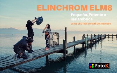 Nuevo Elinchrom ELM8, la luz LED más versátil del mercado.