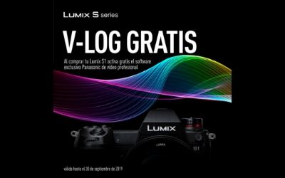 Actualización Vlog gratis para usuarios de Lumix S1