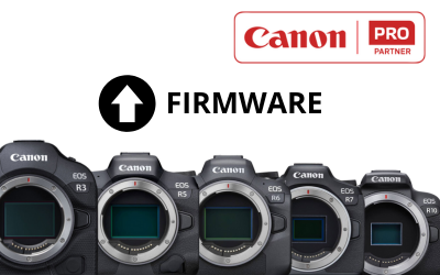 Canon: últimas Actualizaciones de Firmware
